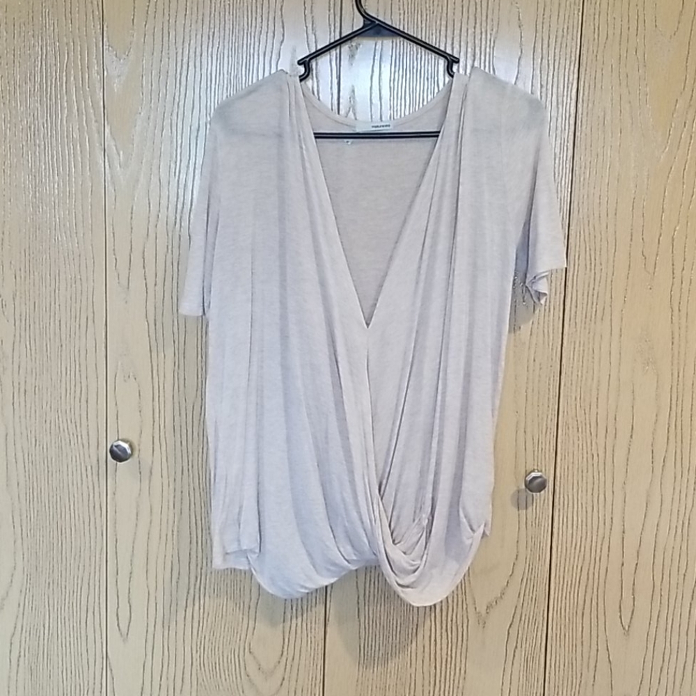 Criss cross front top